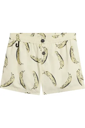 Jacquemus Shorts con bananas estampadas