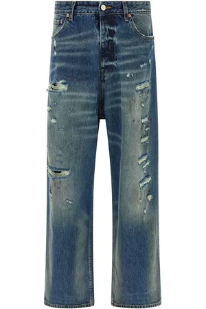 Vetements Jeans baggy de algodón