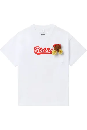 DOUBLET Playera con motivo de oso