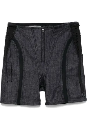 MUGLER Bermudas con paneles