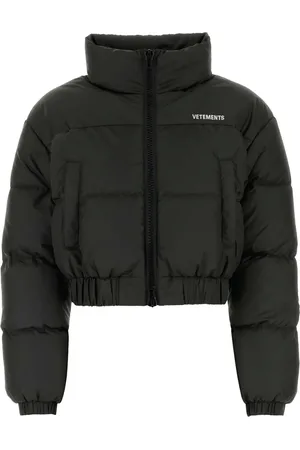Vetements Chamarra capitonada con logo