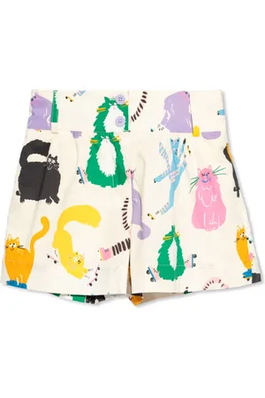 Stella McCartney Bermudas con estampado gráfico