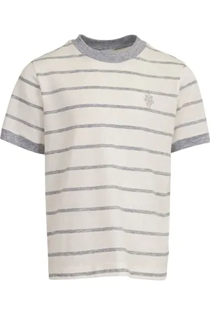 ELEVENTY Playera con motivo de rayas