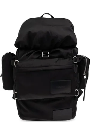 Jil Sander Mochila con parche del logo