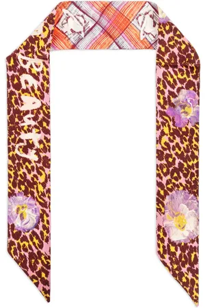 Vivienne Westwood Mascada con estampado de leopardo