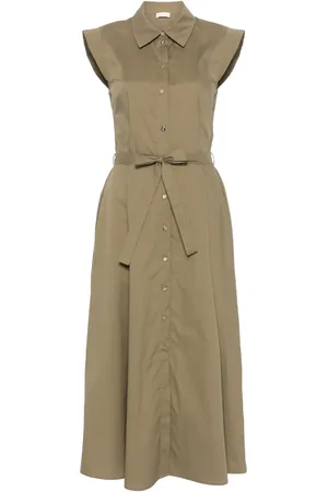 Liu Jo Vestido midi de popelina