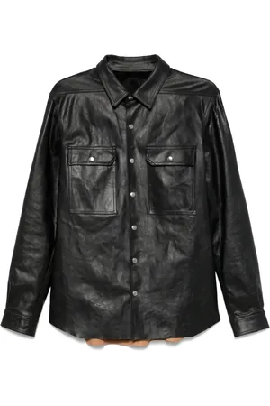 Rick Owens Chamarra de cuero