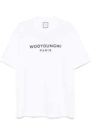 WOOYOUNGMI Playera con logo estampado