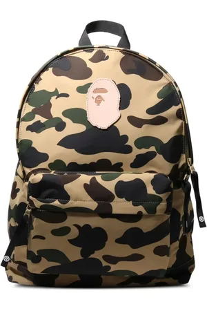 A Bathing Ape Mochila con estampado militar