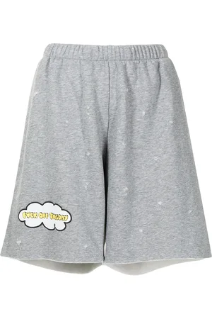 Natasha Zinko Shorts deportivos con parche del logo