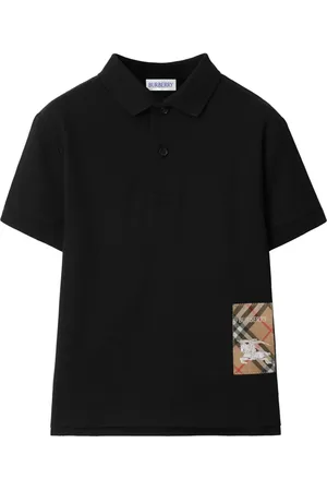 Burberry Playera tipo polo Check Label