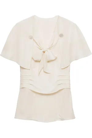 Prada Blusa Marocain