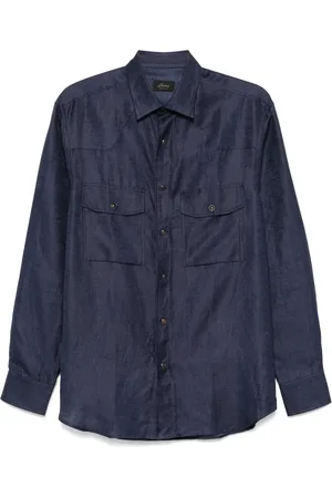 BRIONI Camisa texturizada