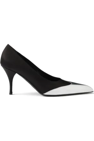 Prada Zapatillas satinadas con tacón de 85mm