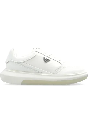 Emporio Armani Tenis con parche del logo