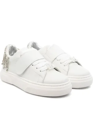 MONNALISA Tenis con flecos de cristal