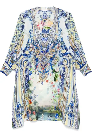 Camilla Vestido corto con detalle de puños