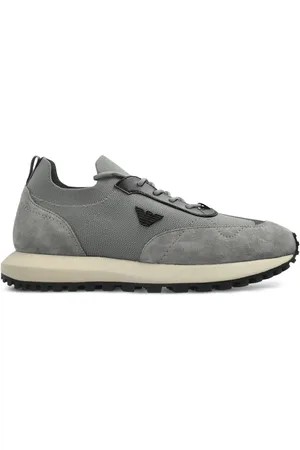 Emporio Armani Tenis con parche del logo