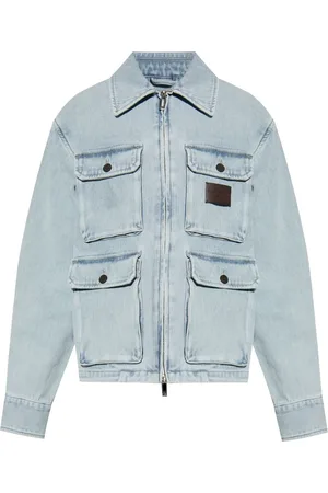Emporio Armani Chamarra con parche del logo