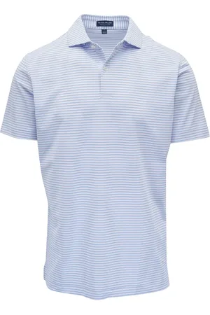 Peter Millar Playera tipo polo con rayas estampadas