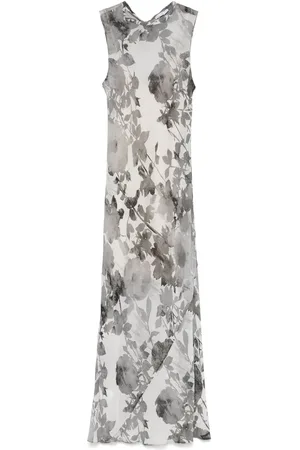 Patrizia Pepe Vestido midi con estampado floral
