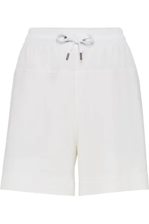 Brunello Cucinelli Shorts de deportivos a paneles
