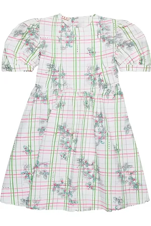 Marni Vestido corto con cuadros estampados