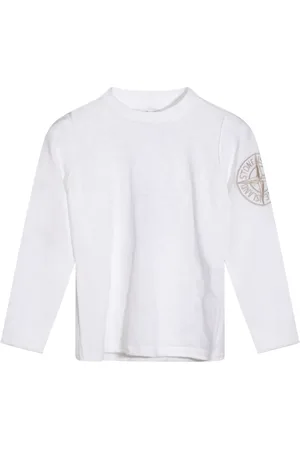 Stone Island Playera con distintivo de Compass bordado