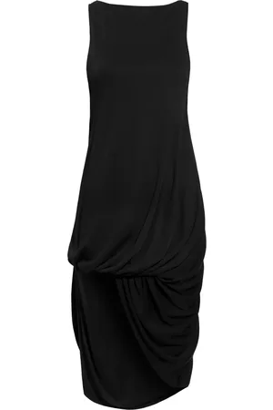 Jacquemus Vestido midi con diseño asimétrico