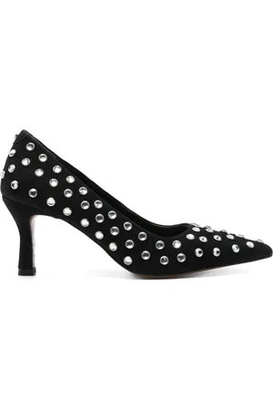 Maje Zapatillas con detalles de strass y tacón de 70mm
