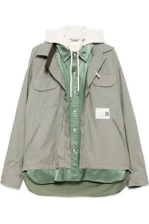 Maison Mihara Yasuhiro Chamarra con tres capas