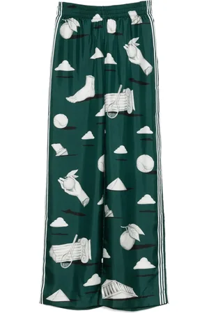 Casablanca Pantalones de seda