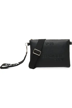 V°73 Bolsa de mano con logo en la correa