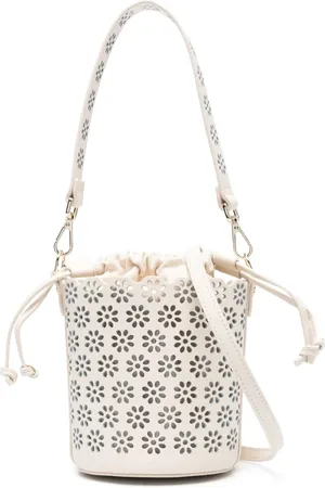 Maje Bolsa bucket con perforaciones