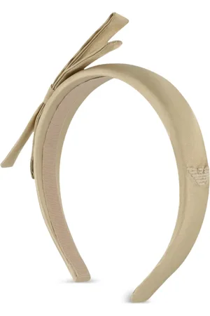 Emporio Armani Diadema con logo en relieve
