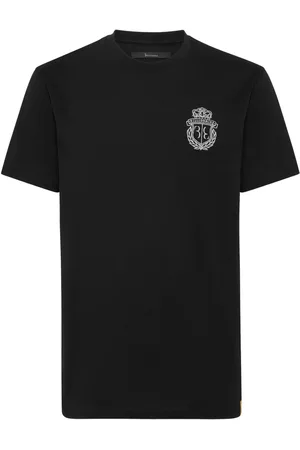 BILLIONAIRE Playera con distintivo bordado