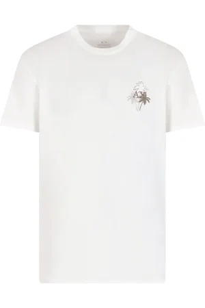 Armani Exchange Playera con logo bordado