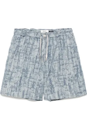 SYSTEM Shorts de mezclilla en jacquard