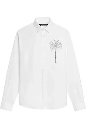 Jacquemus Camisa Aloe Palm Tree