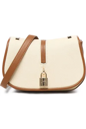 V°73 Bolsa satchel con logo grabado