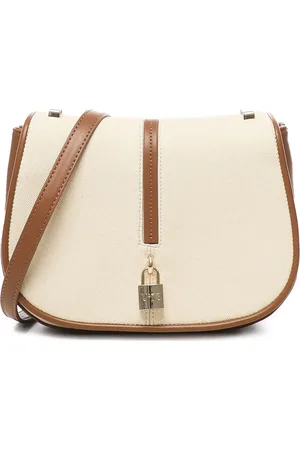 V°73 Bolsa satchel con logo grabado