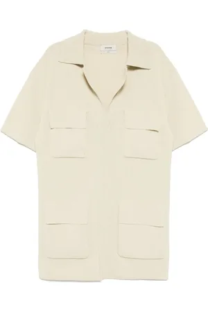 SYSTEM Camisa tejida con bolsillo de parche