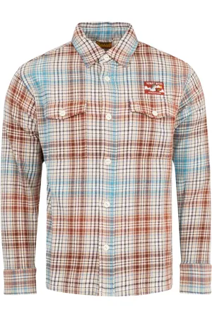 HUMAN MADE Camisa con cuadros estampados