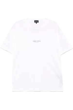 Giorgio Armani Playera con logo estampado
