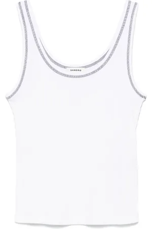 Sandro Camiseta tejida de canalé