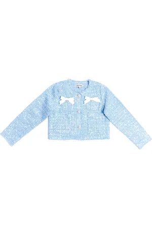 BCBG KIDS Chamarra bordada con lentejuelas