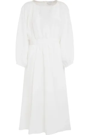 GABRIELA HEARST Vestido midi Amose de lino
