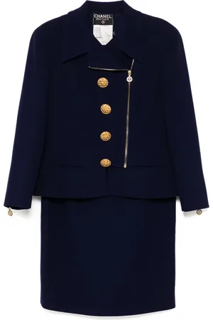CHANEL Traje de falda 1990-2000