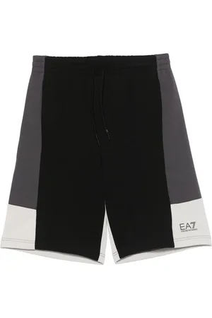 EA7 Shorts con diseño color block