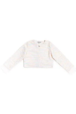 BCBG KIDS Chamarra de tweed